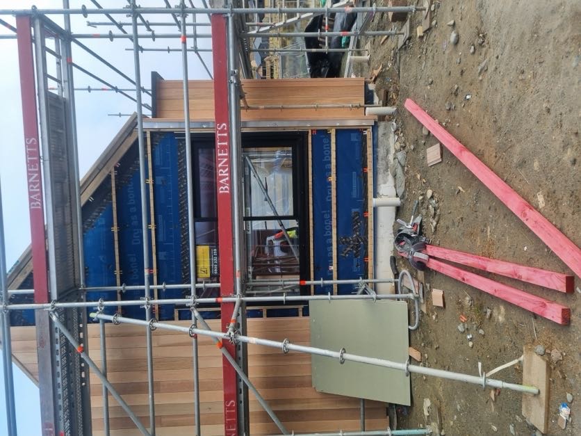 Residential cladding installation in Hanley's Farm, Queenstown